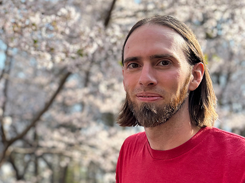 a portrait of Jérémie Gosselin